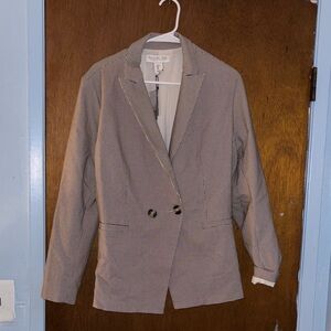 RACHEL Rachel Roy Women's Checkered Blazer